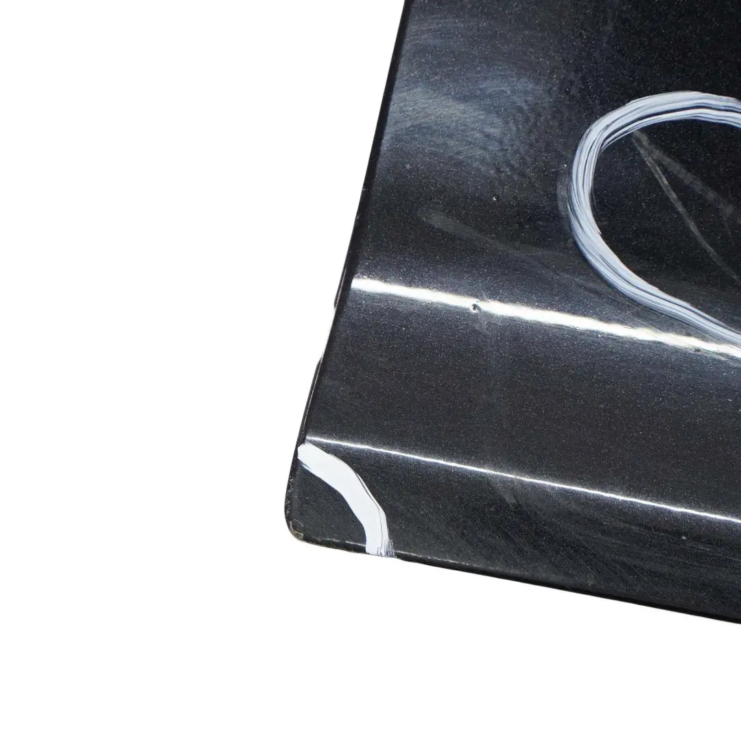 Door Front Right O/S Black Sapphire Metallic - 475 to BMW 3 E46 Saloon Touring with Part number 7034152 BMW 3 E46 Saloon Touring Door Front Right O/S Black Sapphire Metallic - 475 - SKU 7034152-BS - Part number 7034152