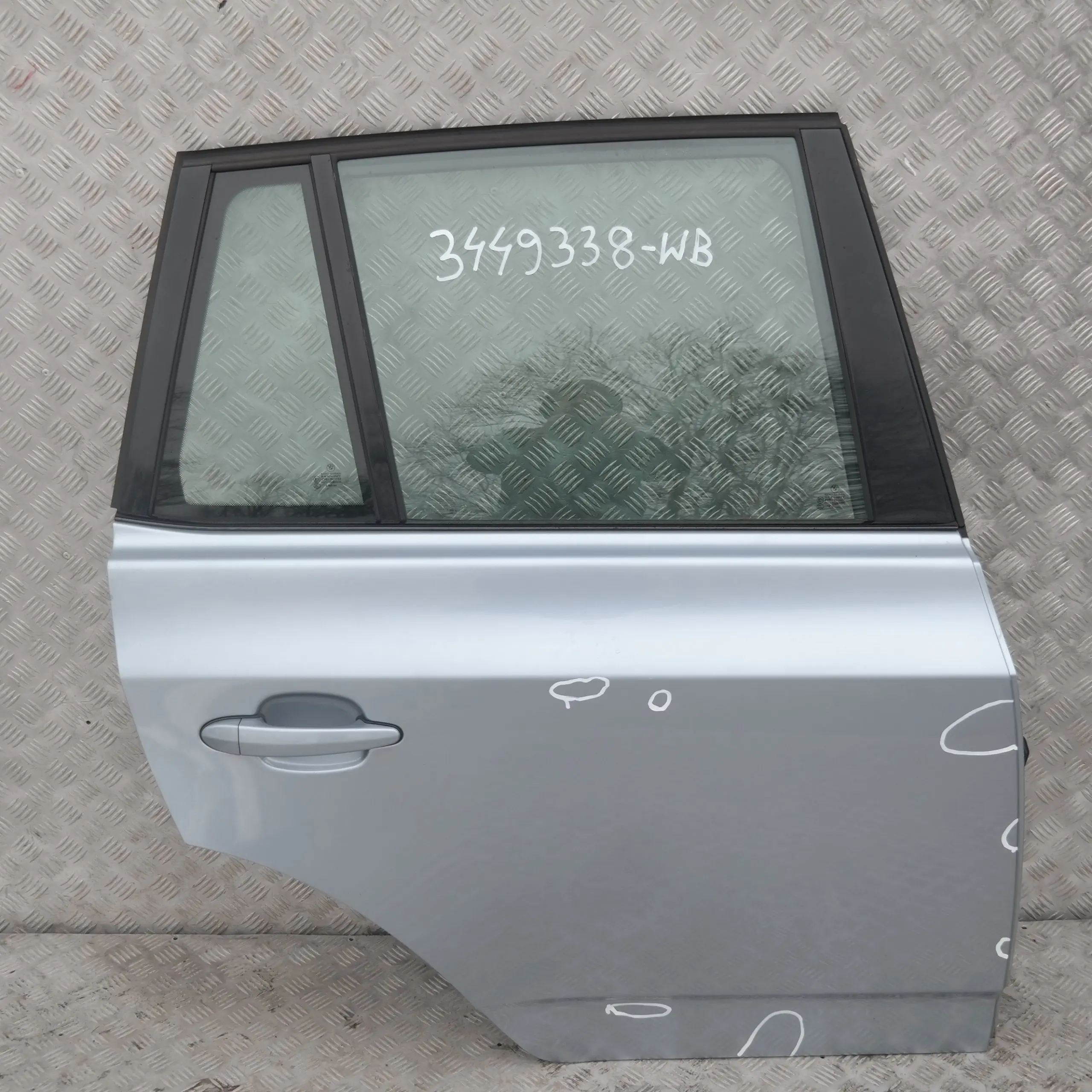 BMW E83 Puerta Trasera Derecha Bluewater Azul Agua Metalizado - 896