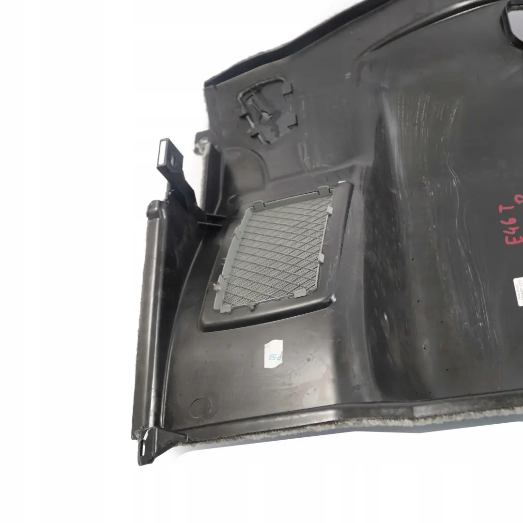 BMW E46 Touring Baule Stivale Laterale Destro Trim Panel Grigio - SKU 8256546 - Numero di parte 8256546