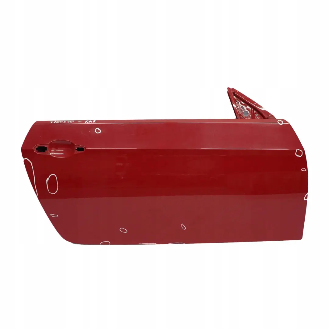 Porta Anteriore Destra Rosso-Cremisi Rosso - A61 per BMW E92 E93 Coupe Cabrio con numero di parte 7200570 BMW E92 E93 Coupe Cabrio Porta Anteriore Destra Rosso-Cremisi Rosso - A61 - SKU 7200570-KAR - Numero di parte 7200570