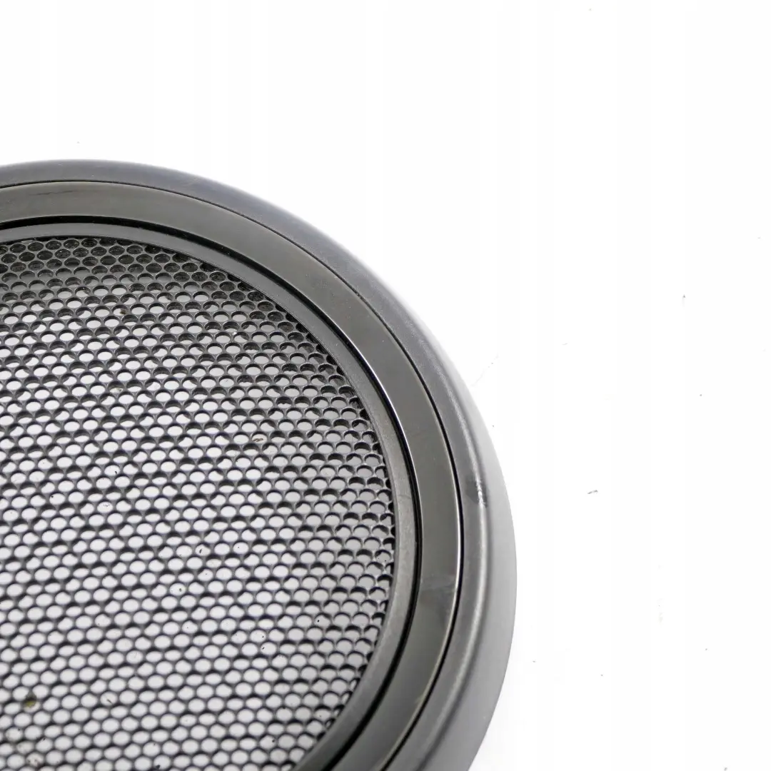 Mini R56 R57 Left Right Door Card Lower Woofer Loudspeaker Cover Black Chrome - SKU 2756567 - Part number 2756567