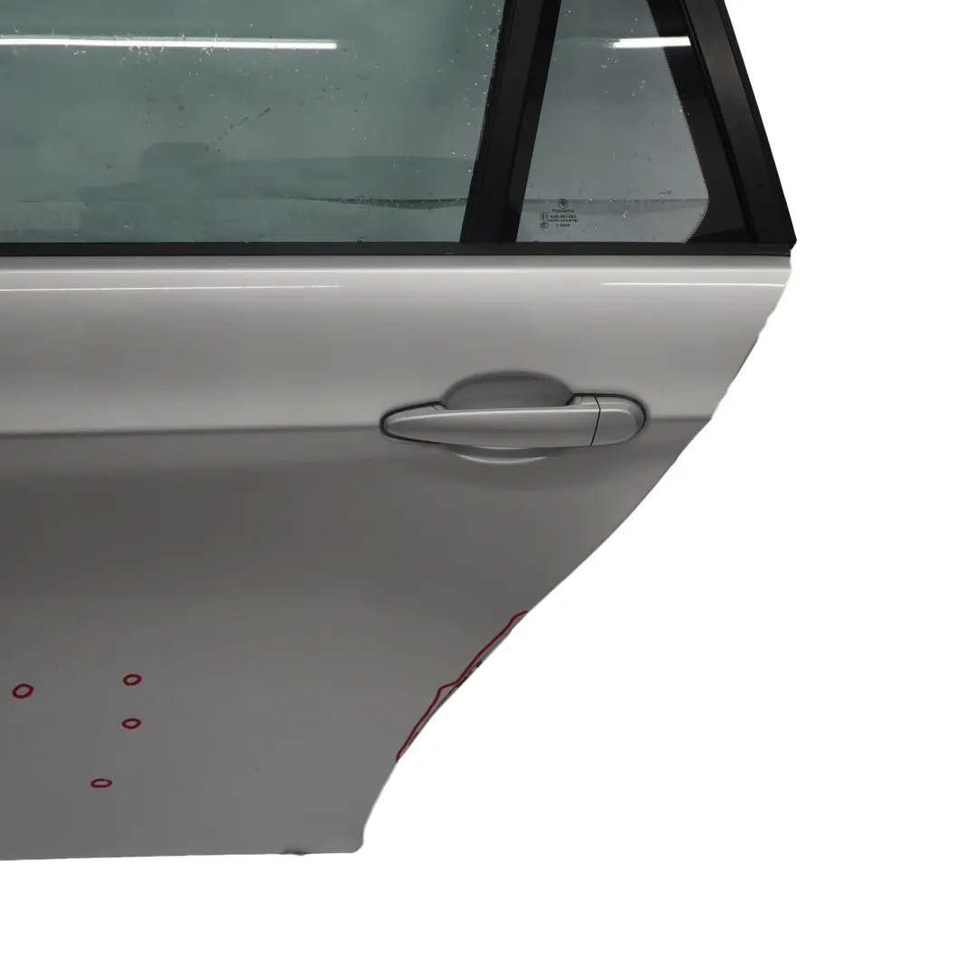 BMW 3 E91 Touring Door Rear Left N/S Titansilber Titan Silver Metallic - 354 - SKU 7203675-TS - Part number 7203675
