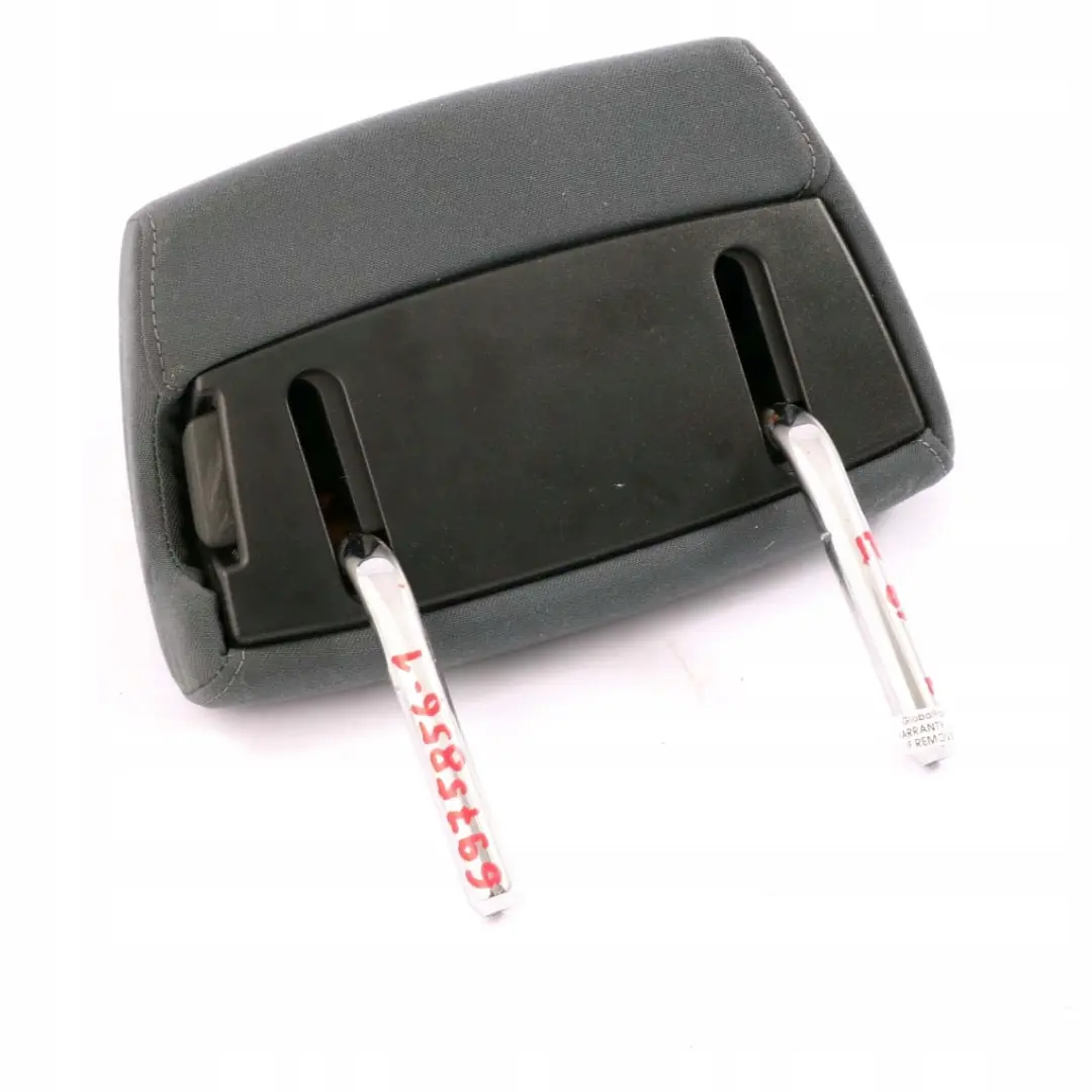 Reposacabezas Abatible Medio Asiento Trasero Moire Gris Alaskagrau para BMW E87 con número de pieza 6975856 BMW E87 Reposacabezas Abatible Medio Asiento Trasero Moire Gris Alaskagrau - SKU 6975856-1 - Número de pieza 6975856