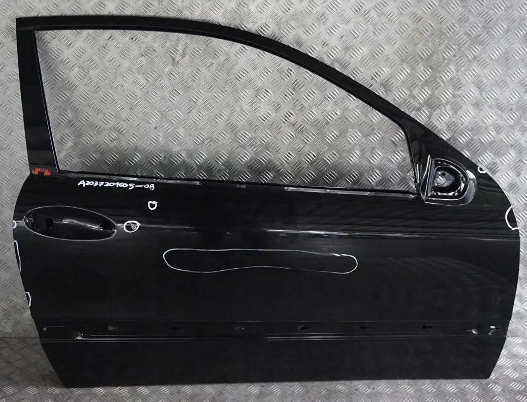 Mercedes Benz CLC CL203 Door Front Right O/S Obsidian Black Metallic - 197U - SKU A2037201605-OB - Part number A2037201605