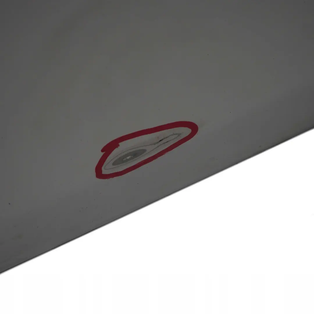 Door Rear Right O/S Covering Panel White Silver Metallic - A62 to Mini F55 with Part number 7327450 Mini F55 Door Rear Right O/S Covering Panel White Silver Metallic - A62 - SKU 7327450-WS - Part number 7327450