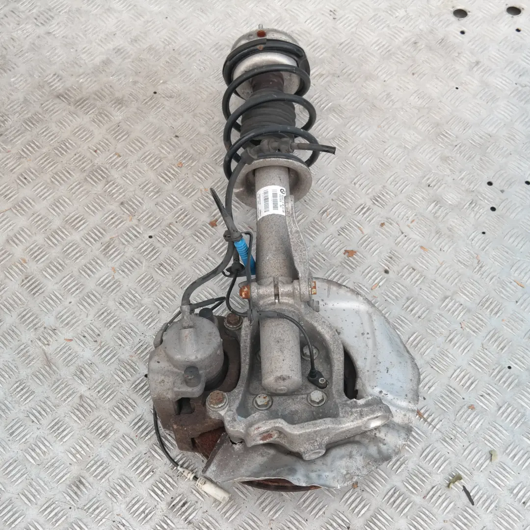 BMW 5 er E60 520d M47N2 Stoßdämpfer Federbein vorne links Bremssattelgehäuse - SKU 6764457-3 - Teilenummer 6764457