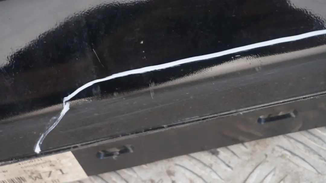 BMW 1 SERIES E81 E82 E88 Sill Strip Side Skirt Right O/S Schwarz 2 Black - 668 - SKU 0036142-SCH2 - Part number 36142