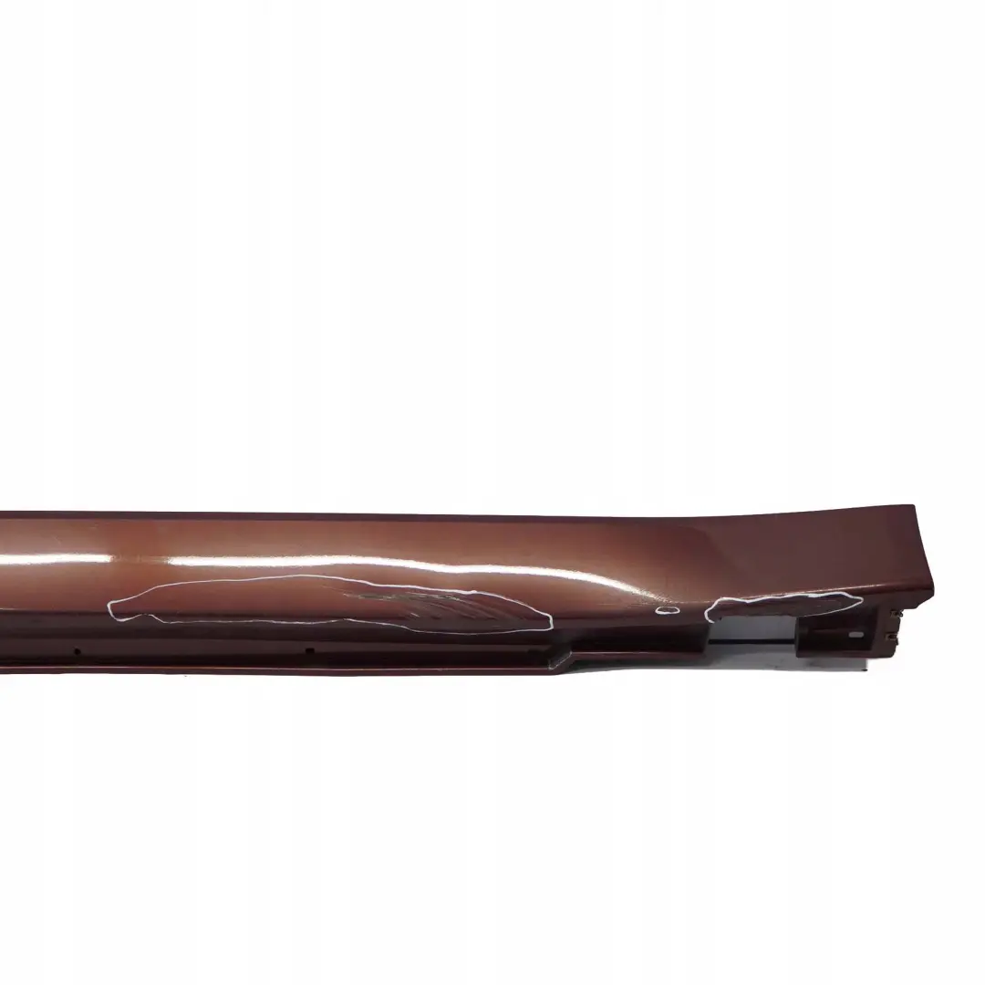 BMW E65 Listello Portiera Apertura Gonna SX Rosso Chiaretto Rosso - 894 - SKU 0140037-CHI - Numero di parte 0140037