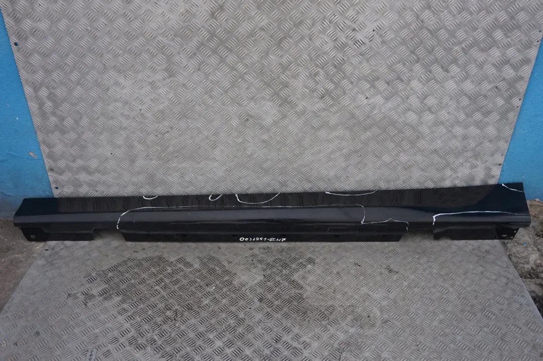 BMW E90 E91 Listello Portiera Apertura Gonna SX Nero 2 - SKU 0032951-SCH7 - Numero di parte 32951