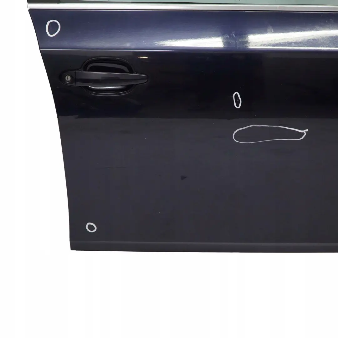 BMW E60 E61 Touring Porte avant Droite Bleu Monaco Bleu Metallise A35 - SKU 7202340-MB - Numéro de pièce 7202340