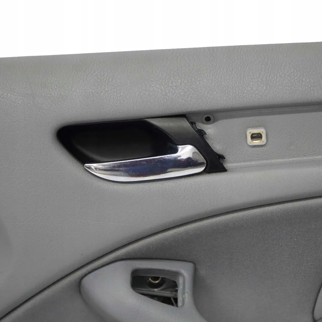 BMW 3 E46 Saloon Touring Front Right O/S Trim Panel Door Card Cloth Fabric Grey - SKU 7043054 - Part number 7043054