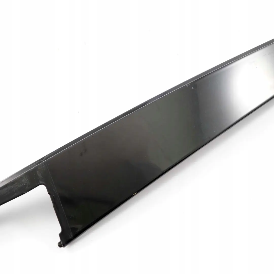 BMW F10 F11 Finisher B-Pillar Trim Cover Right Rear Door O/S Glanzschwarz - SKU 7209716 - Part number 7209716
