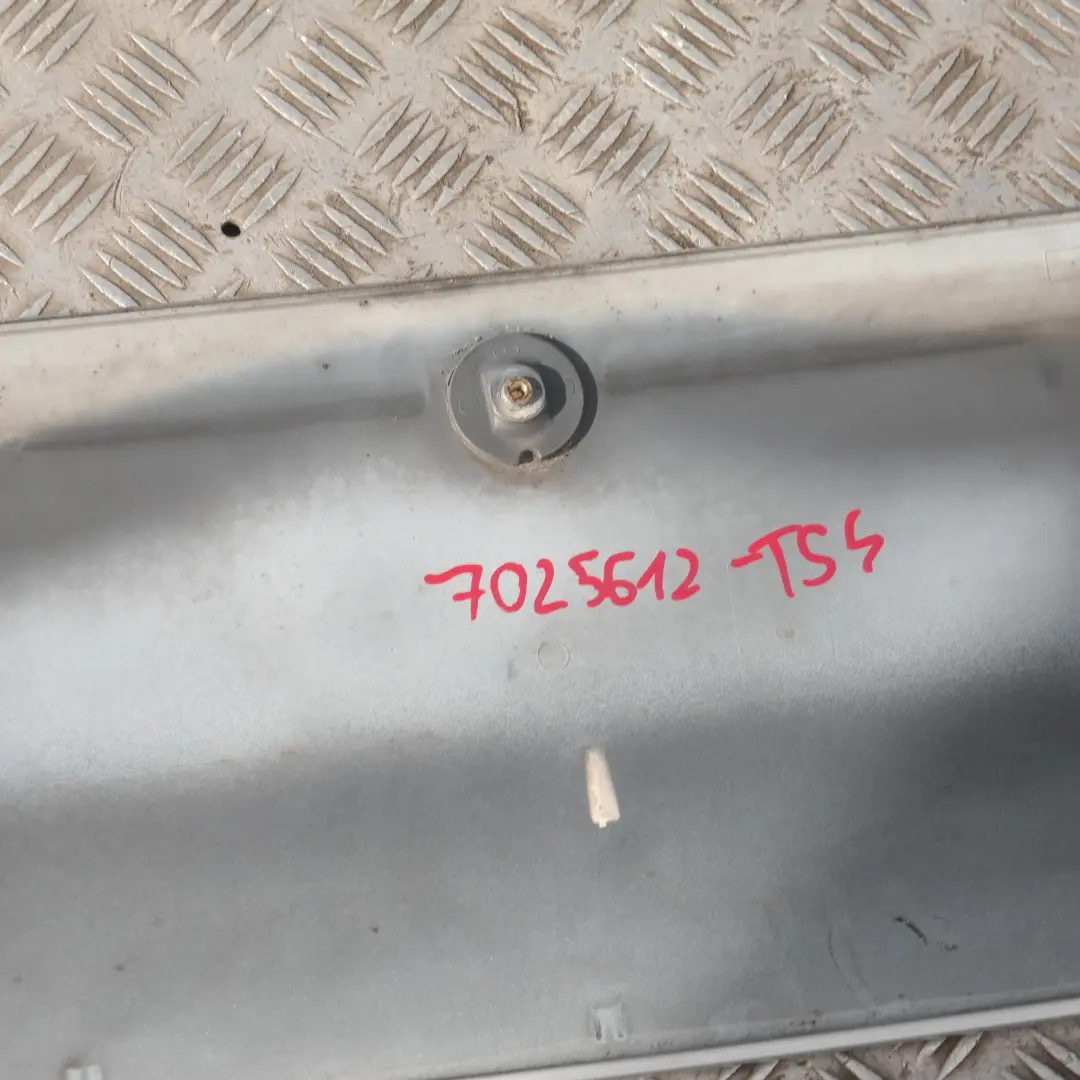 BMW X5 4 E53 Cover Frontale per Alettone Argento-Titanio Titan Argento - SKU 7025612-TS4 - Numero di parte 7025612