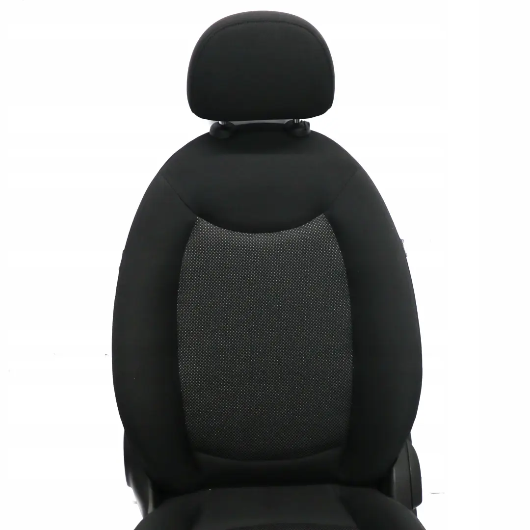 Mini Cooper One R60 Countryman Front Left N/S Cloth Fabric Seat Panther Black - SKU 9806581-2 - Part number 9806581