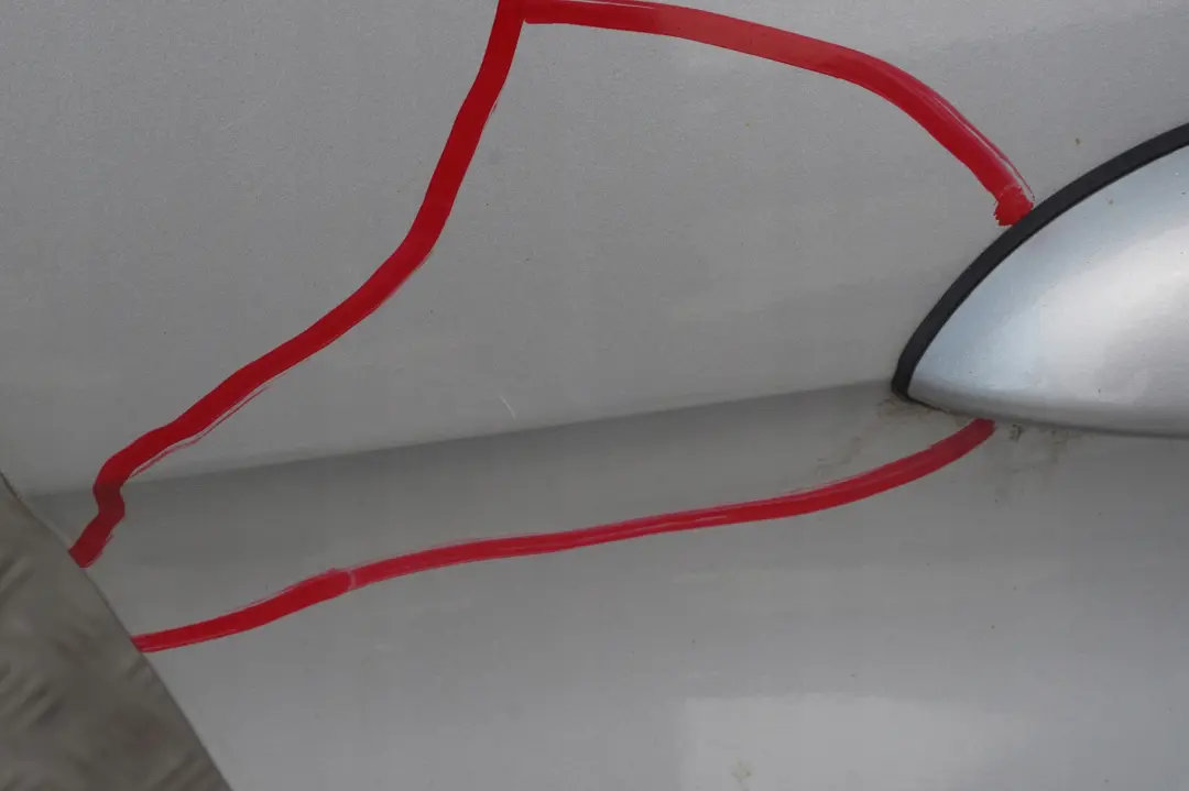 BMW X5 er 7 E53 Beifahrer Tür hinten rechts Titansilber Titan Silber Metallic - SKU 8256828-TS7 - Teilenummer 8256828