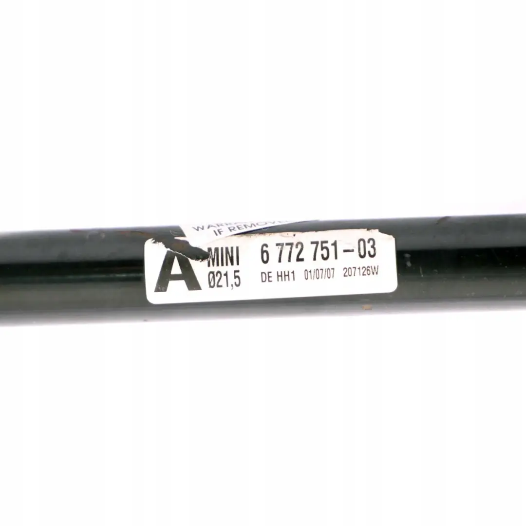 MINI R56 R58 Stabilizator przedni przód - SKU 6772751 - Numer Części 6772751