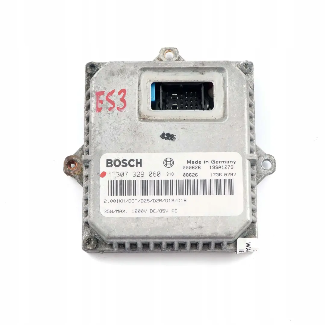 Bosch Phares Xenon Unite De Commande ECU pour BMW 5 E60 à propos du numéro de pièce 1307329060 BMW 5 E60 Bosch Phares Xenon Unite De Commande ECU - SKU 1307329060 - Numéro de pièce 1307329060
