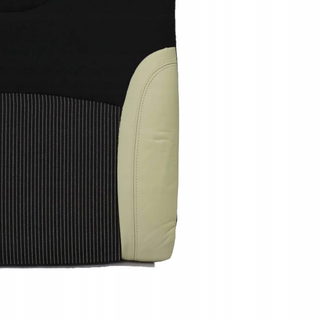 Mini Cooper One R56 Bezug Lehne Stoff / Leder Hinten Rechts Sitz Cream White - SKU 7233792 - Teilenummer 7233792