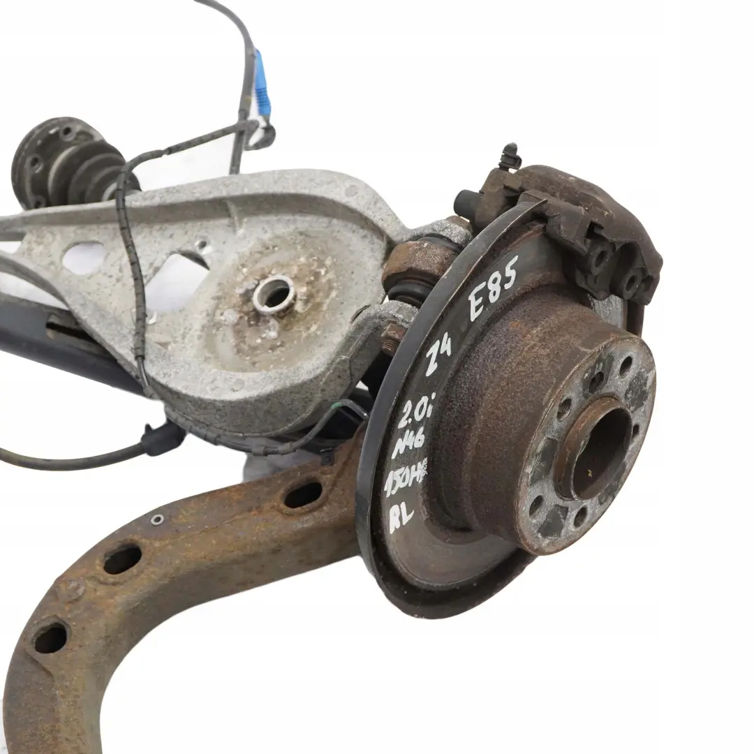 Left N/S Suspension Leg Brake Axle Disc Set to BMW Z4 Series E85 2.2i Roadster Rear with Part number 6774775 BMW Z4 Series E85 2.2i Roadster Rear Left N/S Suspension Leg Brake Axle Disc Set - SKU 6774775 - Part number 6774775