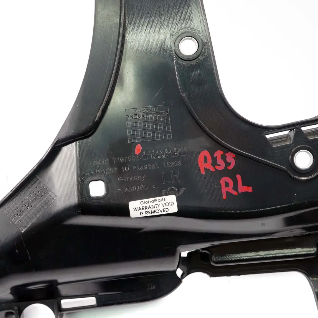Mini Clubman R55 Rear Left N/S Bumper Carrier Mount Holder - SKU 7167563 - Part number 7167563