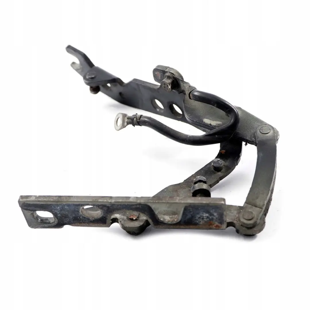 BMW X5 Series E53 Left Engine Hood Hinge Bonnet N/S Black - SKU 8402173-BLK - Part number 8402173