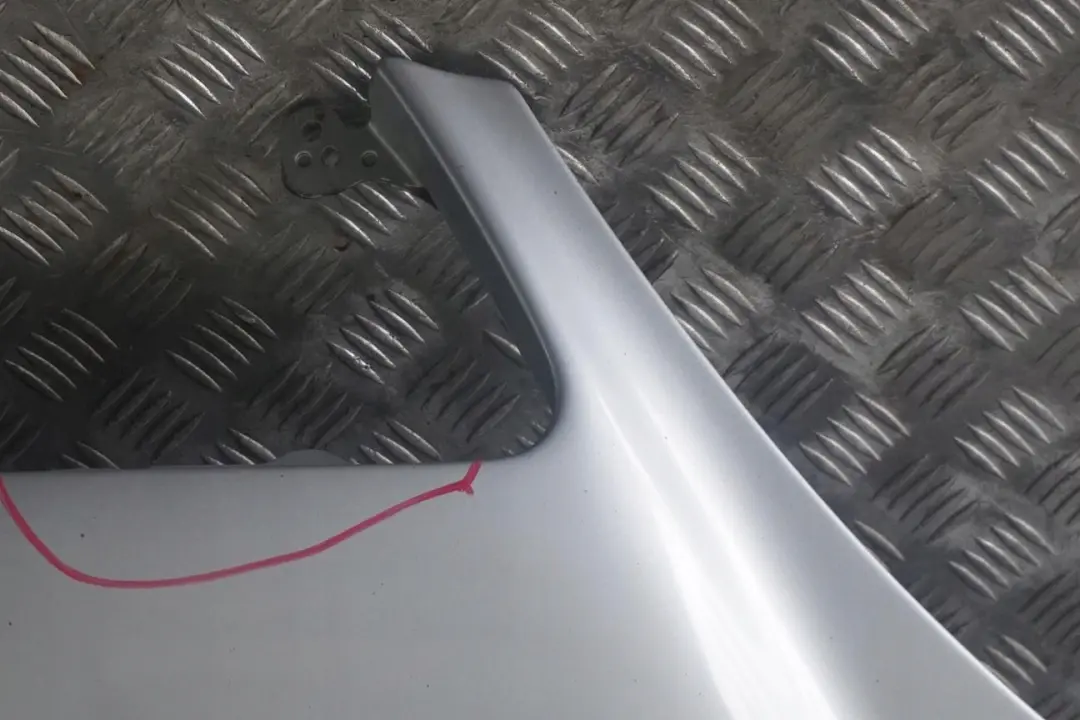 Hood Bonnet Trim Panel Polar Silver Metallic - 761 to Mercedes A-Class W168 with Part number A1688800657 Mercedes A-Class W168 Hood Bonnet Trim Panel Polar Silver Metallic - 761 - SKU A1688800657-PS - Part number A1688800657