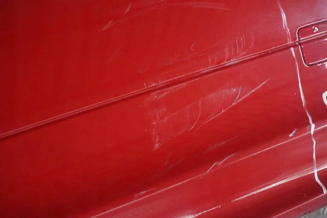 BMW 3 Series E90 LCi Lift Rear Bumper Trim Panel Karmesinrot Crimson Red A61 - SKU 0036874-KAR - Part number 0036874