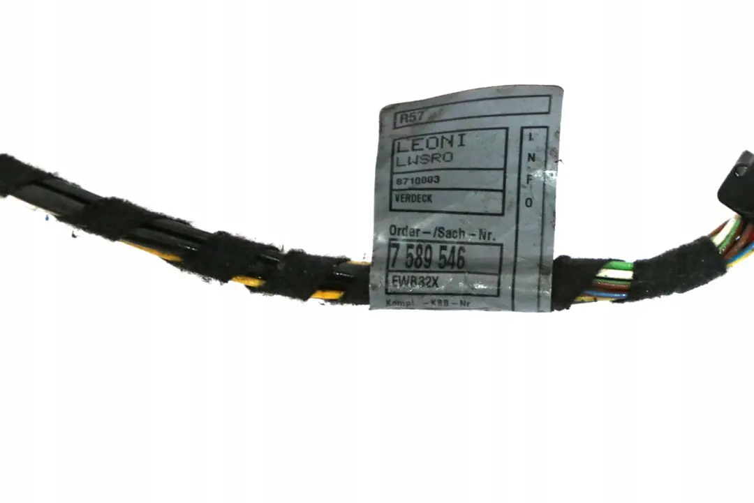 Mini Cooper Cabrio R57 Plegable Soft Top Techo Marco Brazo Bisagra Montaje Set - SKU 2758074-1 - Número de pieza 2758074