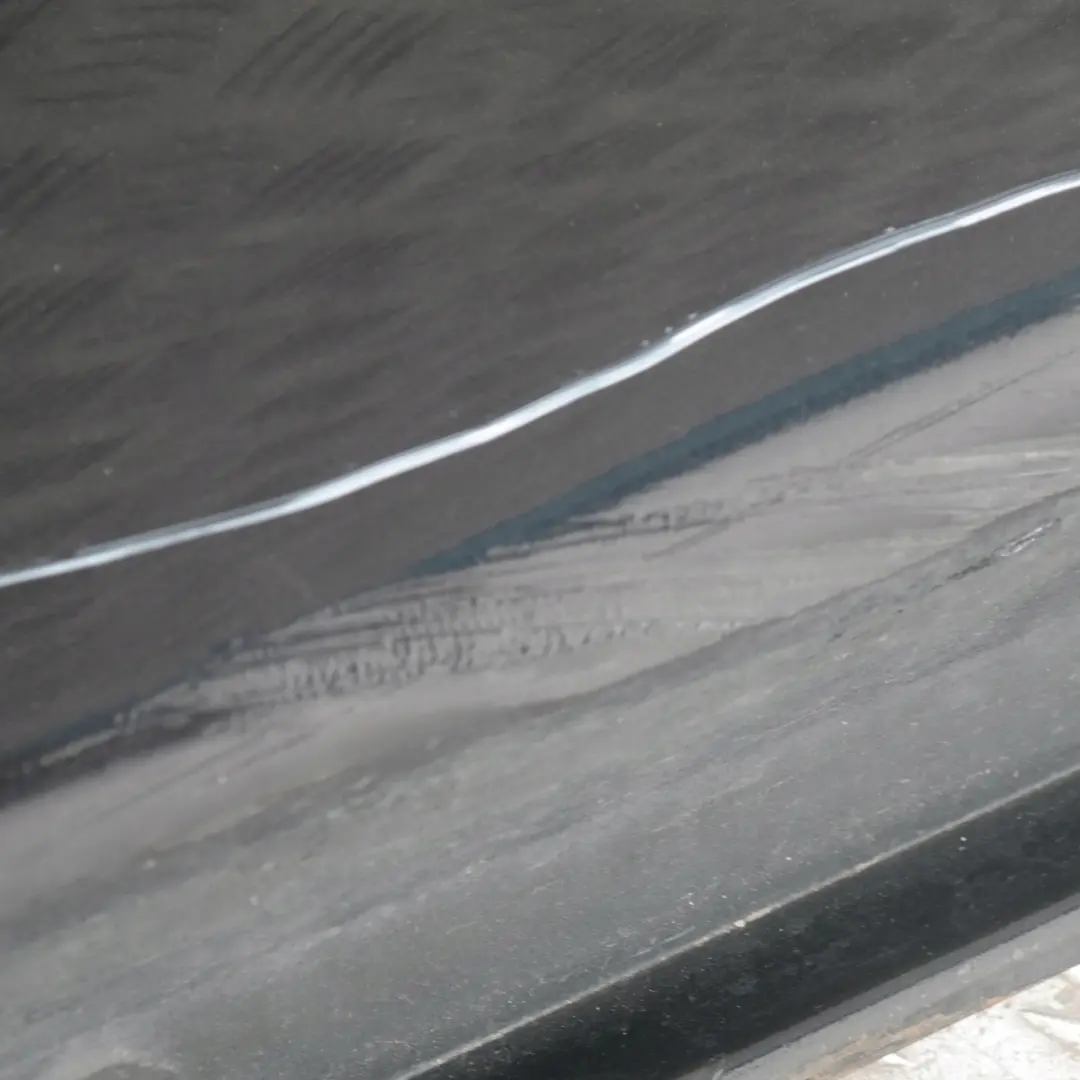 BMW E65 Listello Portiera Apertura Gonna SX Black Sapphire Metallico 475 - SKU 0140037-BS - Numero di parte 140037