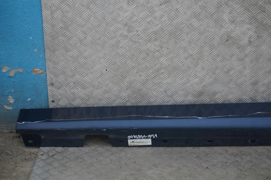 Sill strip side trim skirt left N/S Mysticblau Blue to BMW 3 Series 1 E90 E91 with Part number 0032951 BMW 3 Series 1 E90 E91 Sill strip side trim skirt left N/S Mysticblau Blue - SKU 0032951-MYS1 - Part number 0032951