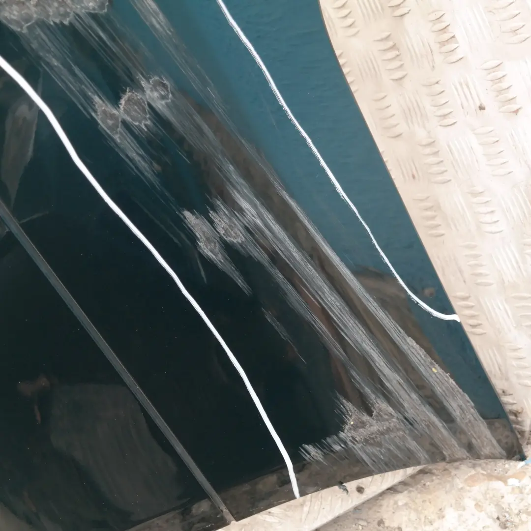 Bumper PDC Tiefgruen Green Metallic - A43 to BMW 3 SERIES E90 Rear with Part number 51120033194 BMW 3 SERIES E90 Rear Bumper PDC Tiefgruen Green Metallic - A43 - SKU 0033194-TG - Part number 51120033194