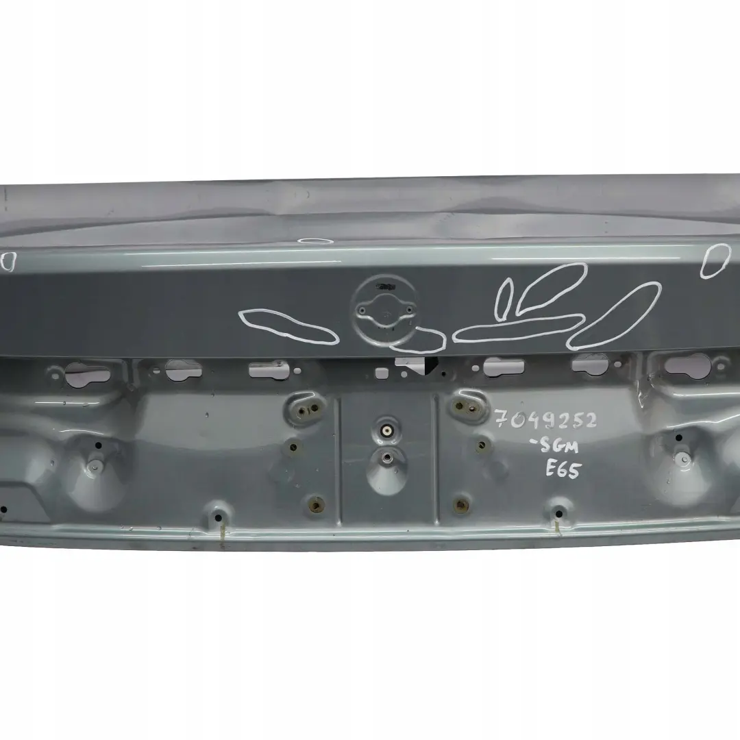 BMW 7 E65 E66 E67 Trunk Lid Boot Tailgate Schiefergruen Slate Green - 449 - SKU 7049252-SGM - Part number 7049252