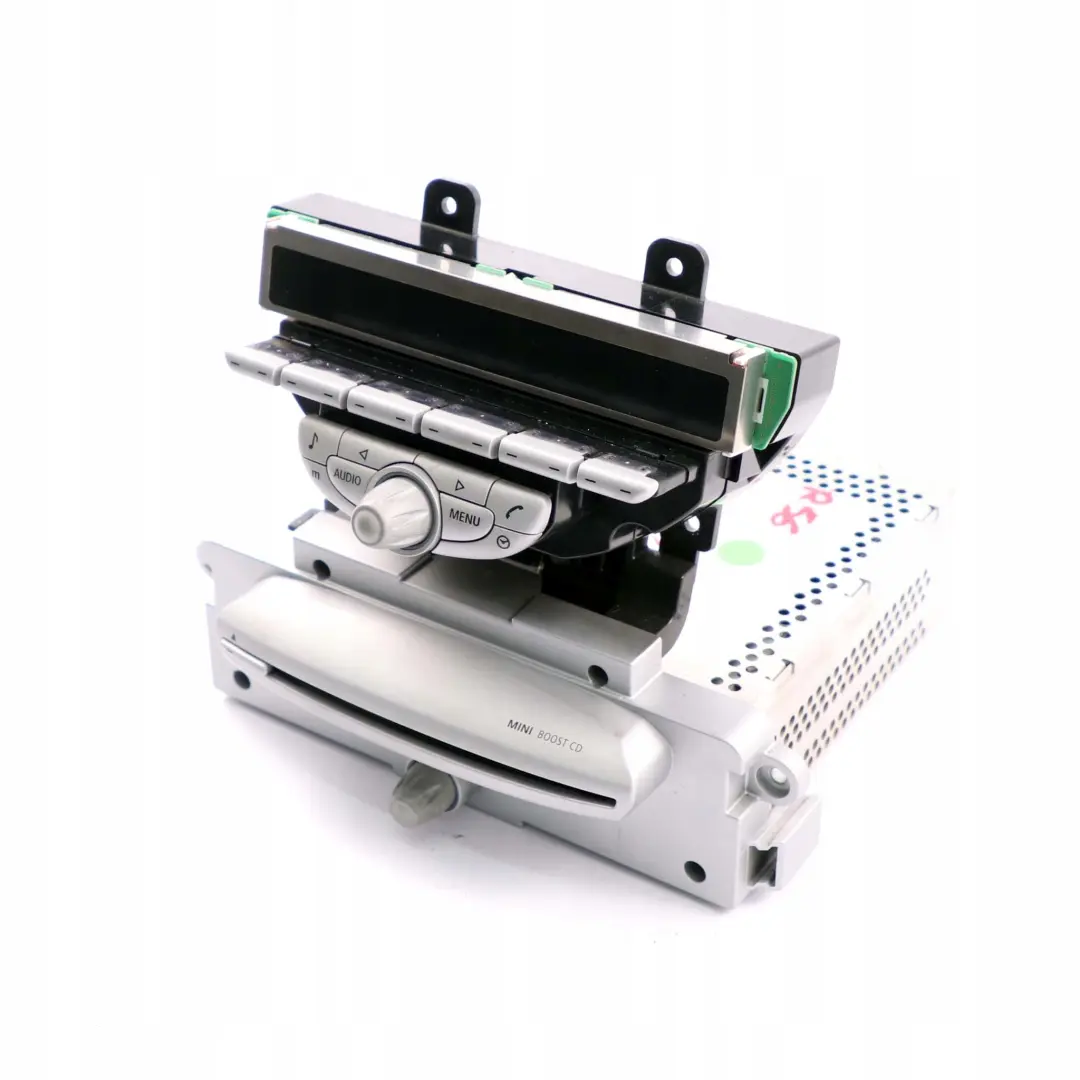 Radio Boost CD Player Head Unit to BMW Mini Cooper One 2 R55 R56 R57 with Part number 3452681 BMW Mini Cooper One 2 R55 R56 R57 Radio Boost CD Player Head Unit - SKU 3452681-2 - Part number 3452681