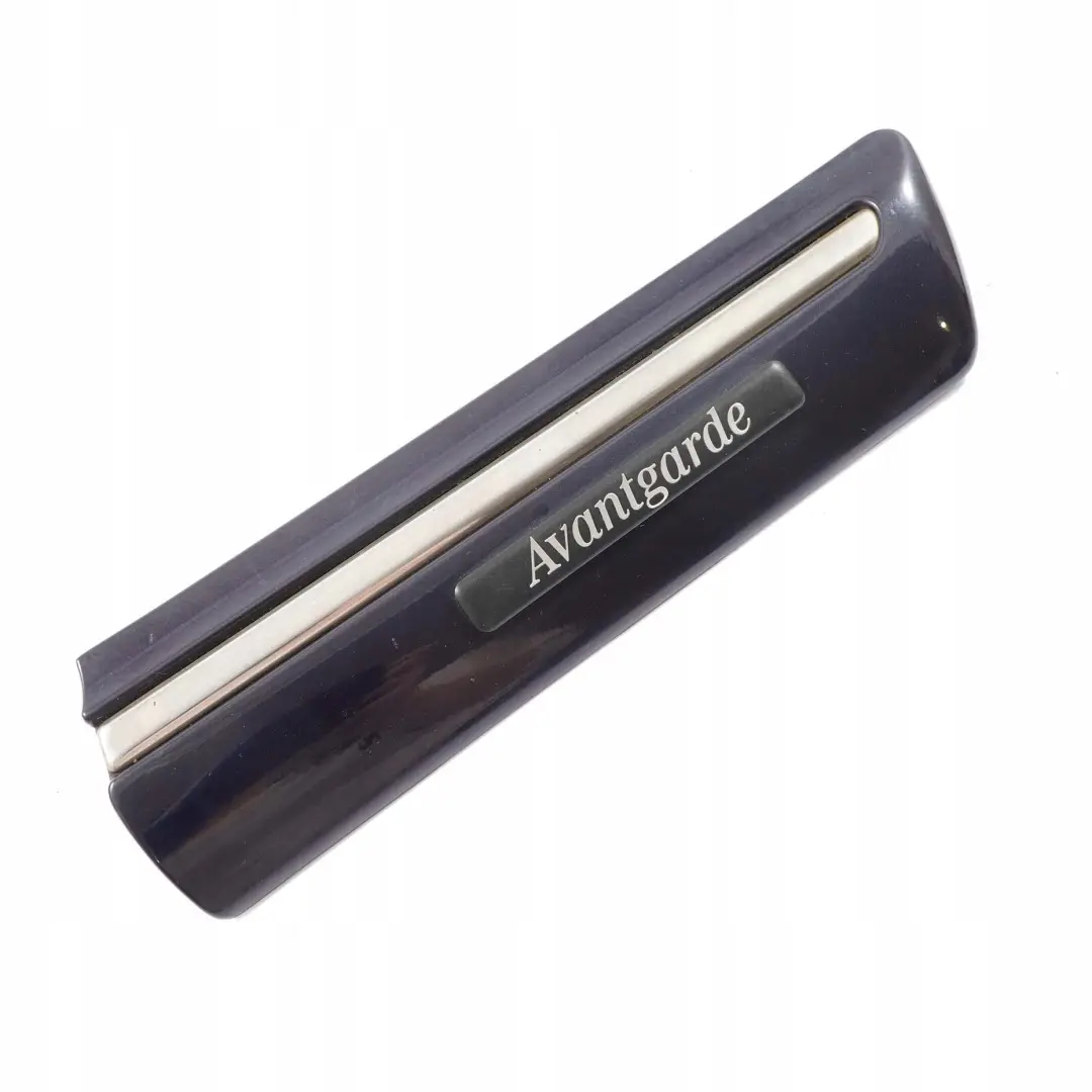 Mercedes-Benz E W210 Front Right Fender Trim Molding Strip Tanzanite Blue 359 to with Part number A2106900282 Mercedes-Benz E W210 Front Right Fender Trim Molding Strip Tanzanite Blue 359 - SKU A2106900282-TB - Part number A2106900282