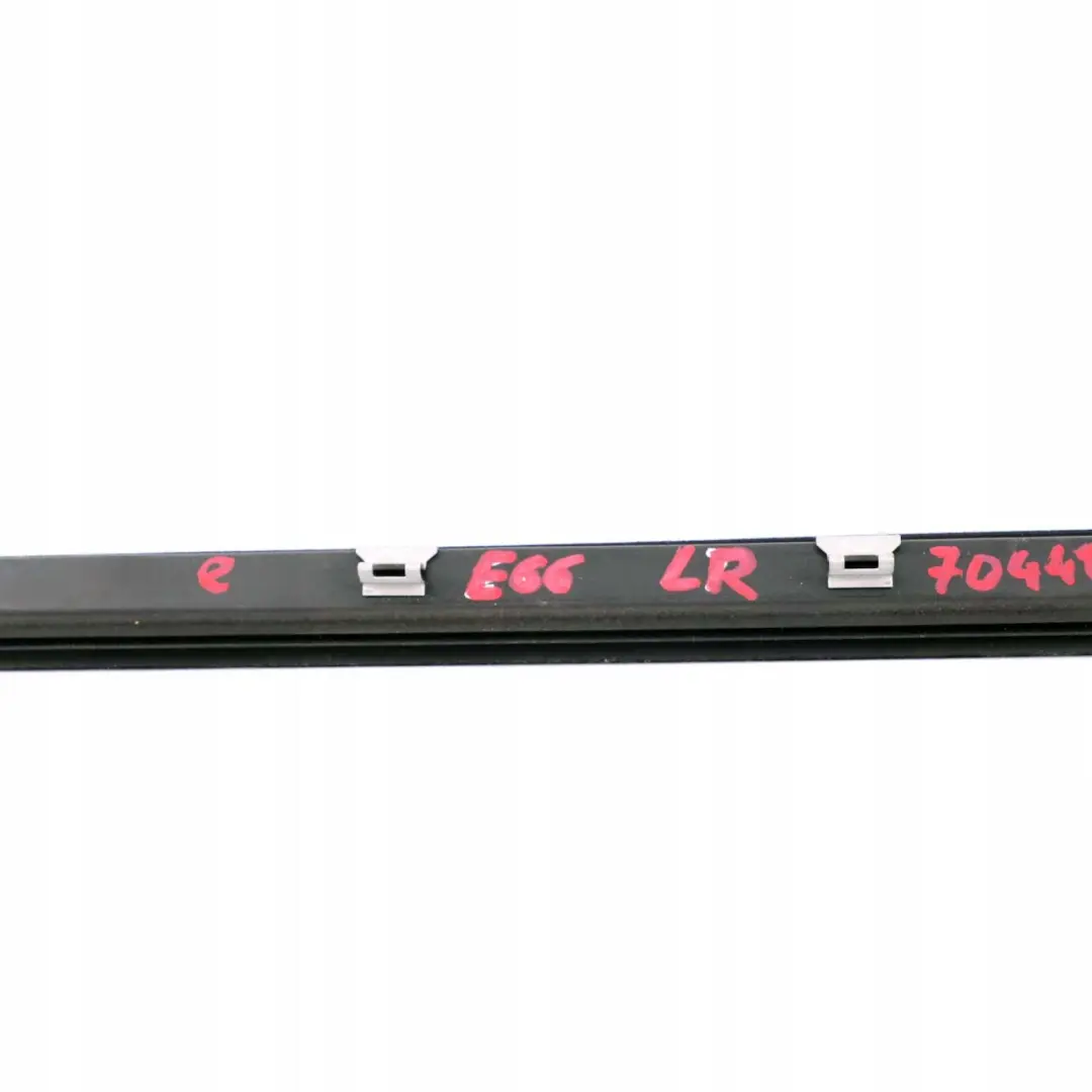BMW E66 Inner Rear Left Door Window Channel Seal Strip Cover N/S - SKU 7044147 - Part number 7044147