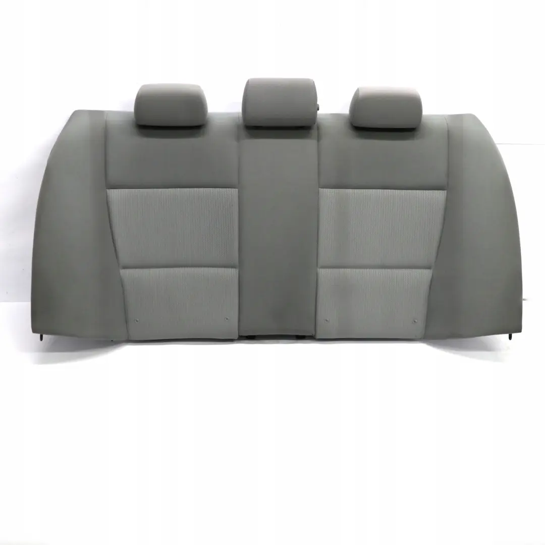 Asiento Trasero Respaldo Cubierta Tela Gris Vertex para BMW E90 LCI con número de pieza 7212262 BMW E90 LCI Asiento Trasero Respaldo Cubierta Tela Gris Vertex - SKU 7212262 - Número de pieza 7212262