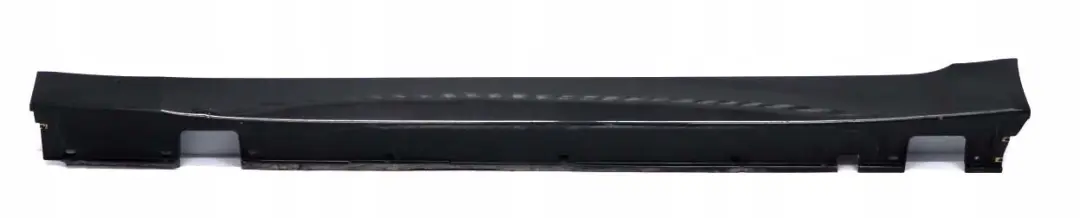 BMW E60 E61 Bas de Porte Couverture Seuil A Gauche Noir Sapphire Noir - SKU 0150277-BS2 - Numéro de pièce 0150277