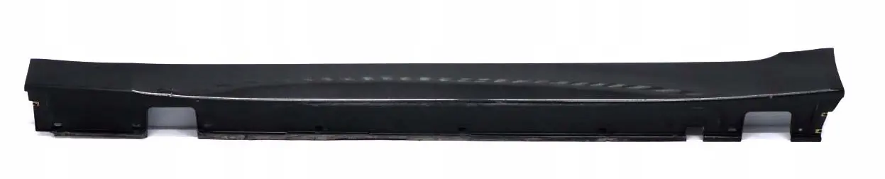 BMW E60 E61 Puerta Sill Side Cover Falda Izquierda Negro Zafiro - 475