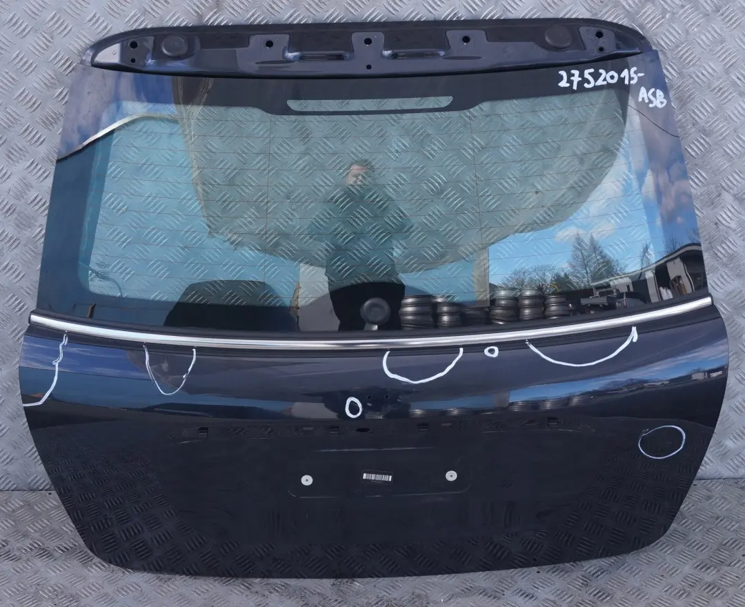 BMW MINI Cooper R56 R56N LCi Trunk lid Tailgate Boot Lid Astro Black Metallic - SKU 2752015-ASB - Part number 2752015