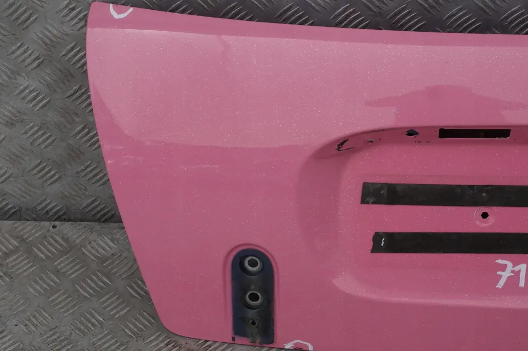 Trunk Lid Tailgate Boot Lid Glittering Pink to BMW MINI Cabrio Convertible R52 with Part number 7132880 BMW MINI Cabrio Convertible R52 Trunk Lid Tailgate Boot Lid Glittering Pink - SKU 7132880-PNK - Part number 7132880