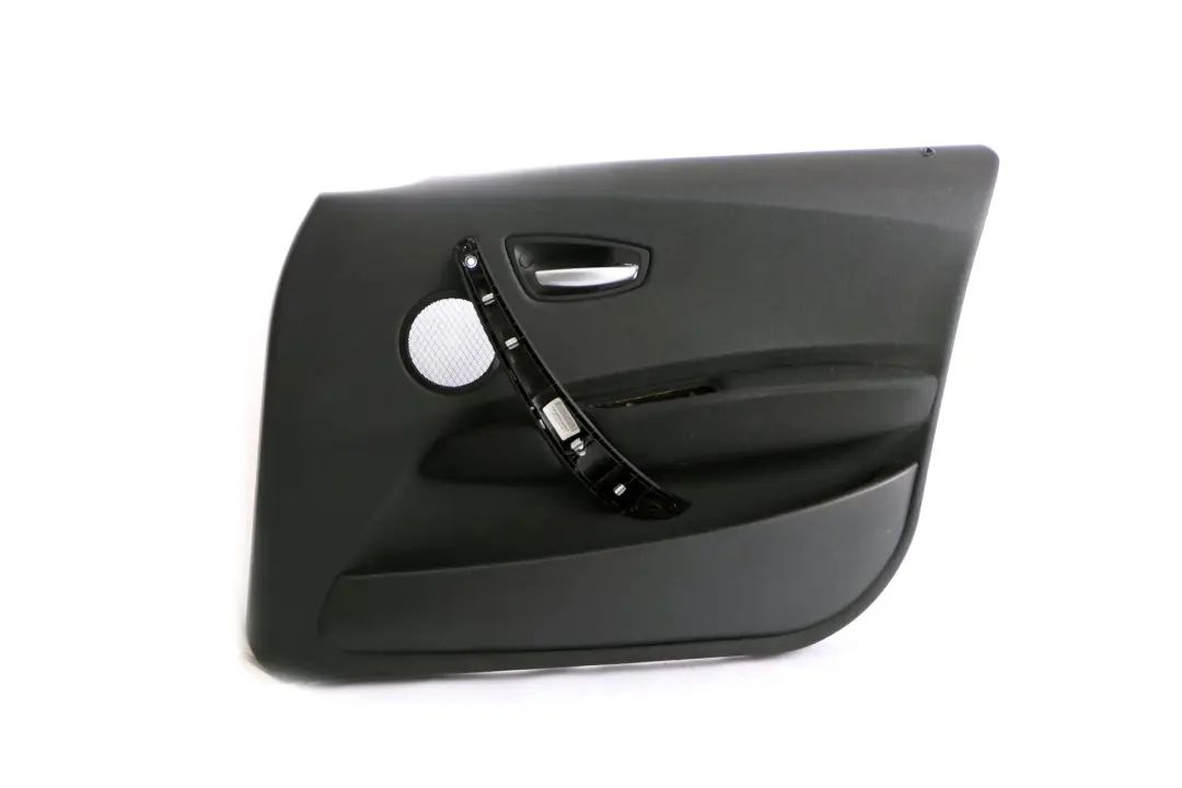 Front Right O/S Interior Door Card Panel Trim Black Foliente to BMW 1 Series E87 1 with Part number 7133300 BMW 1 Series E87 1 Front Right O/S Interior Door Card Panel Trim Black Foliente - SKU 7133300-1 - Part number 7133300