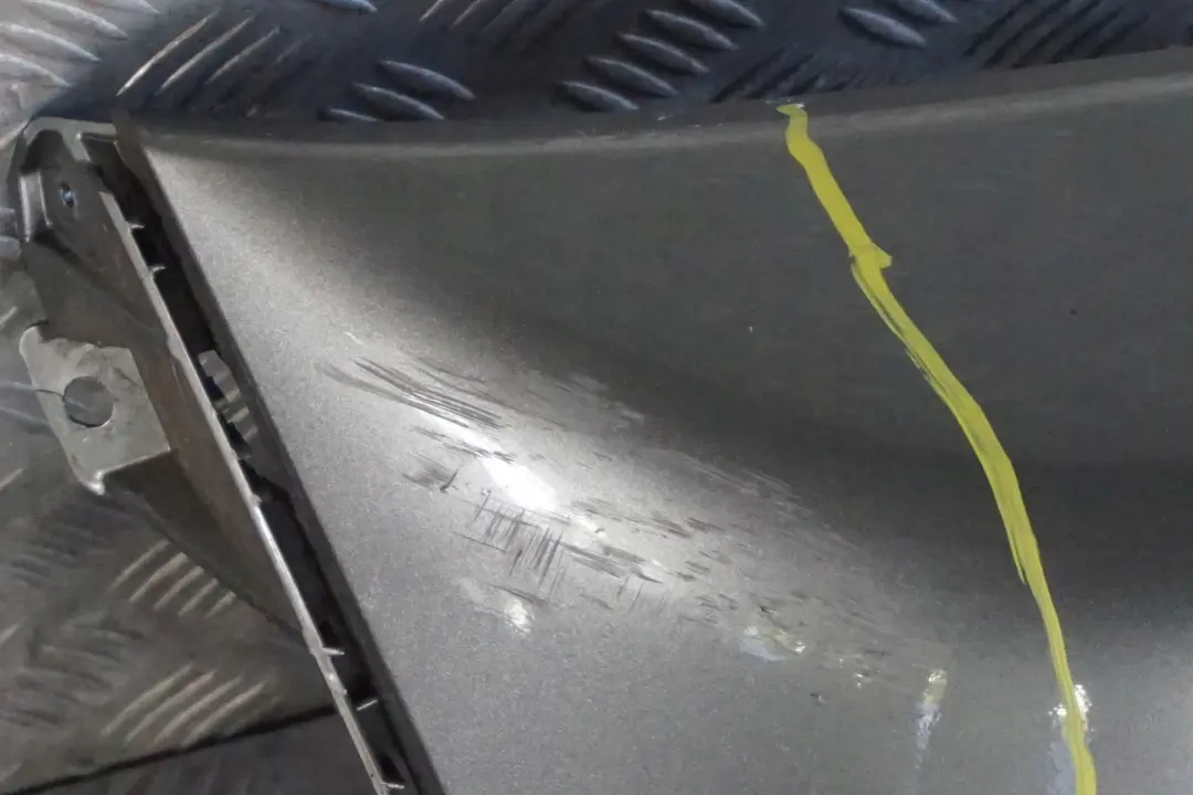 Complete Rear Bumper Trim Panel Dark Silver to BMW MINI Cooper S 5 R56 R57 with Part number 0430252 BMW MINI Cooper S 5 R56 R57 Complete Rear Bumper Trim Panel Dark Silver - SKU 0430252-DS5 - Part number 0430252