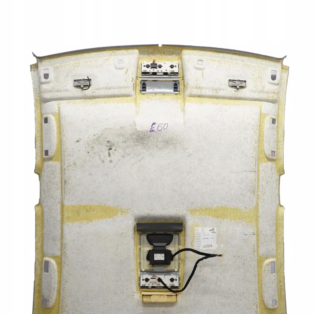 Headlining Moulded Roof Lining Himmelgrau Grey to BMW 5 Series E60 Saloon with Part number 51447066569 BMW 5 Series E60 Saloon Headlining Moulded Roof Lining Himmelgrau Grey - SKU 7066569 - Part number 51447066569