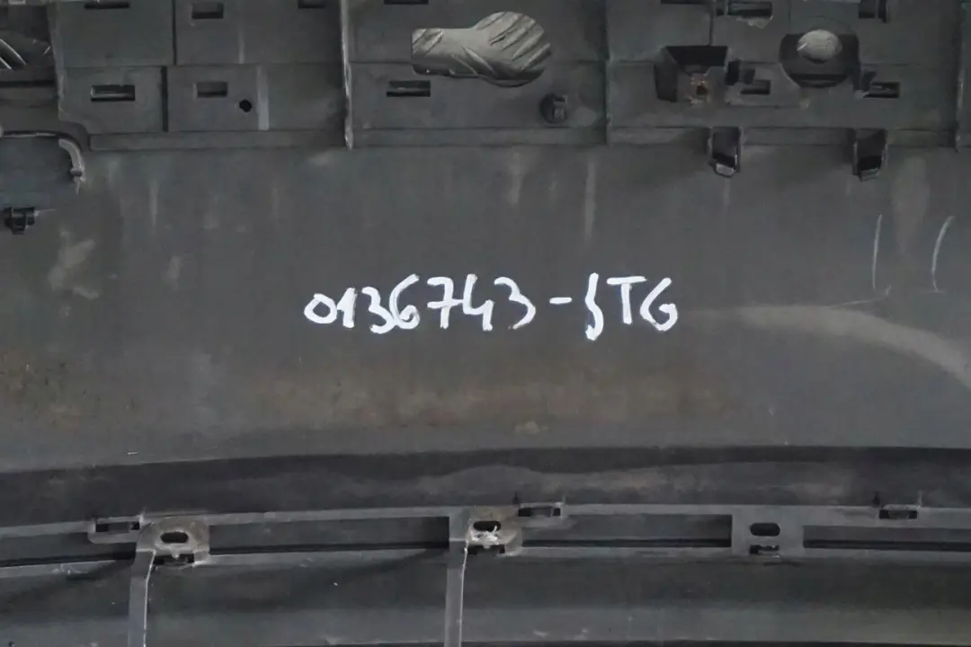 Bumper Trim Panel Sterlinggrau Grey Metallic - 472 to BMW 7 Series E65 E66 Rear with Part number 0136743 BMW 7 Series E65 E66 Rear Bumper Trim Panel Sterlinggrau Grey Metallic - 472 - SKU 0136743-STG - Part number 0136743