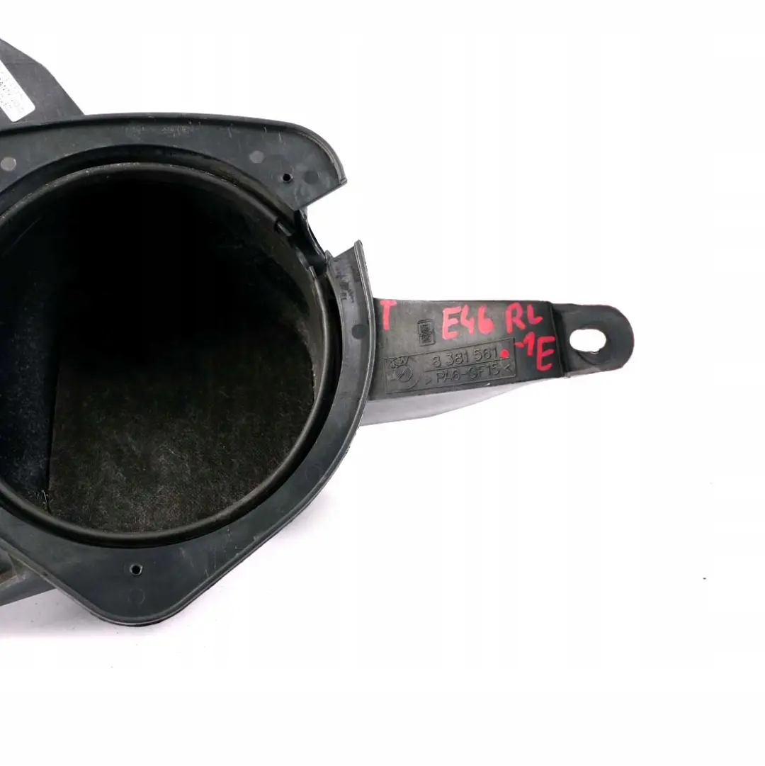 BMW 3 E46 1 Touring Rear HiFi Audio System Left Speaker Housing Bracket - SKU 8381561-1 - Part number 8381561