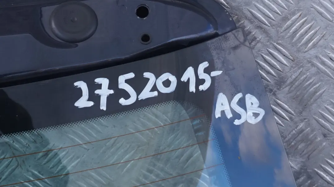 BMW MINI Cooper R56 R56N LCi Trunk lid Tailgate Boot Lid Astro Black Metallic - SKU 2752015-ASB - Part number 2752015