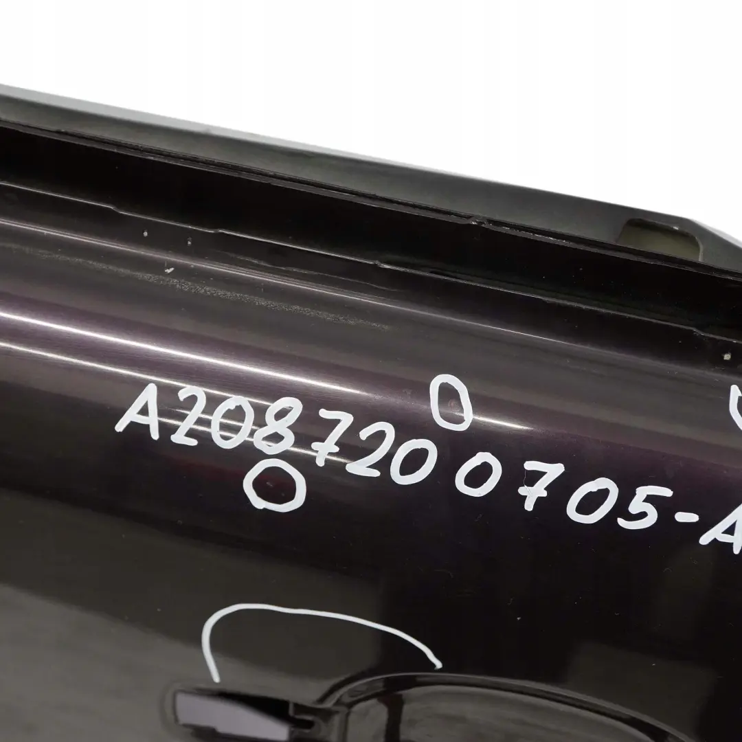  Mercedes-Benz CLK W208 Door Front Left N/S Almandine Black Metallic - 182 - SKU A2087200705-ALB - Part number A2087200705