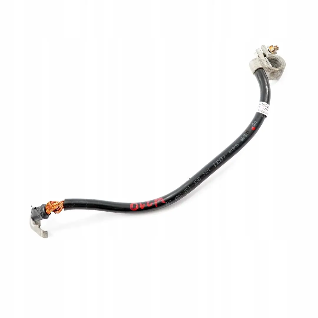 Mercedes-Benz E-Class W210 Battery Ground Earth Strap Cable Wiring to with Part number A2105401031 Mercedes-Benz E-Class W210 Battery Ground Earth Strap Cable Wiring - SKU A2105401031 - Part number A2105401031