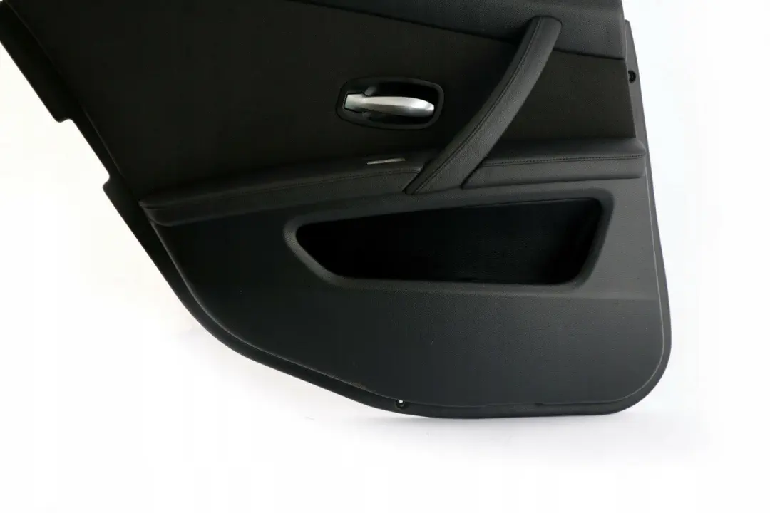 Puerta Trasera Izquierda Forro Tarjeta Panel Embellecedor Tela para BMW E60 E61 LCI con número de pieza 6984355 BMW E60 E61 LCI Puerta Trasera Izquierda Forro Tarjeta Panel Embellecedor Tela - SKU 6984355 - Número de pieza 6984355