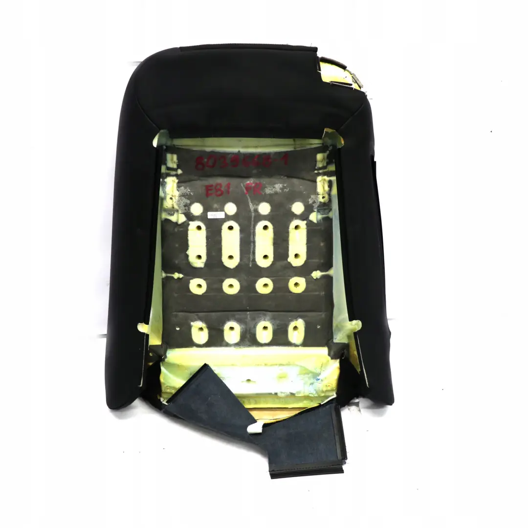 Front Right O/S Interior Backrest Cloth Imitation Leather Flashpoint to BMW 1 E81 with Part number 8039668 BMW 1 E81 Front Right O/S Interior Backrest Cloth Imitation Leather Flashpoint - SKU 8039668-1 - Part number 8039668